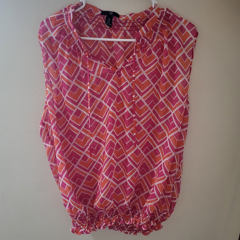 5/15$ Gap Tank Blouse Size Xl